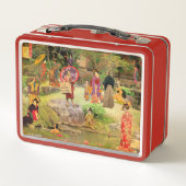 Japanese Garden I Metall Brotdose (Rückseite)