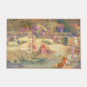 Japanese Garden II / Washed Edition Fußmatte (Vorderseite)