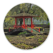 JAPANESE GARDEN KERAMIK KNOB/PULL KERAMIKKNAUF (Vorderseite)