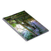 Japanese Garden Path/Arbor Note Book Notizblock (Rechte Seite)