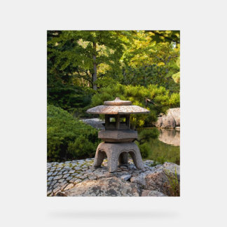 Japanese Garden - Traditional Aesthetic  Acrylschild
