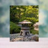 Japanese Garden - Traditional Aesthetic Acrylschild (Neutral)