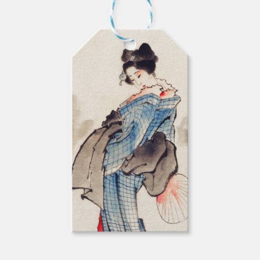 JAPANESE-Geschenktag Geschenkanhänger (Vorderseite)