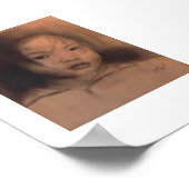 Japanese Girl Poster (Ecke)