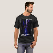 Japanese Glitch Cyberpunk Tokyo Streetwear Aesthet T-Shirt (Vorne ganz)