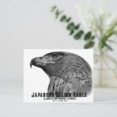 Japanese Golden Eagle Postkarte (Stehend Vorderseite)