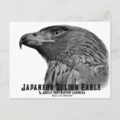 Japanese Golden Eagle Postkarte (Vorderseite)