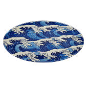 Japanese Great Wave Pattern Ocean  Schneidebrett (Ecke)