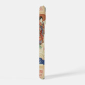 Japanese Green Anime Moodboard Art cartoon gift iPhone 15 Hülle (Rechte Seite)