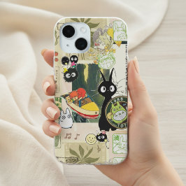 Japanese Green Anime Moodboard kawaii cartoon gift Case-Mate iPhone Hülle