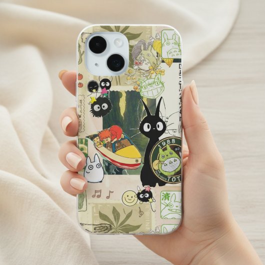 Japanese Green Anime Moodboard kawaii cartoon gift Case-Mate iPhone Hülle