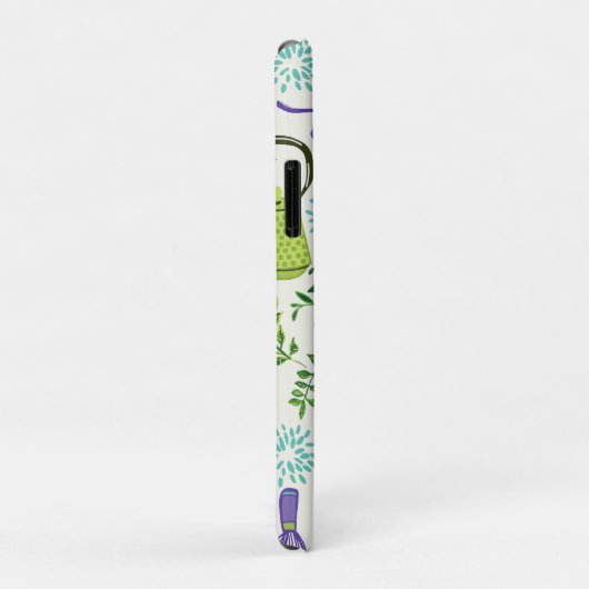 Japanese Green Teapot Design Case-Mate iPhone Hülle (Hinten/Rechts)