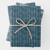 Japanese Inspired Patterns Geschenkpapier Set (Beispiel)