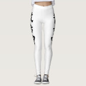 Japanese Kanji Calligraphy Leggings (Vorderseite)