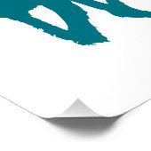 Japanese kanji Dragon -RYU- Poster (Ecke)