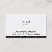 Japanese Kanji -for John- Visitenkarte (Rückseite)