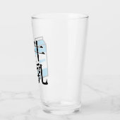 Japanese Kanji Milk Glas (Links)