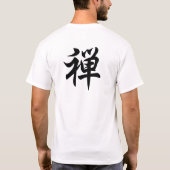 Japanese Kanji ”ZEN” T-shirt T-Shirt (Rückseite)