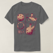 Japanese Kawaii Boba Tea Guinea Pig Donut Cookie G T-Shirt (Design vorne)
