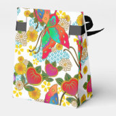 Japanese kimono pattern favor box geschenkschachtel (Rückseite)