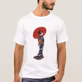 Japanese "Kimono style" design T-shirt (Vorderseite)