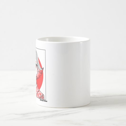 Japanese kimono style magcup kaffeetasse (Mittel)