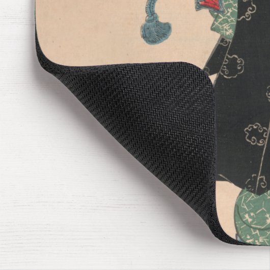 Japanese Kimono Woman Mousepad (Ecke)