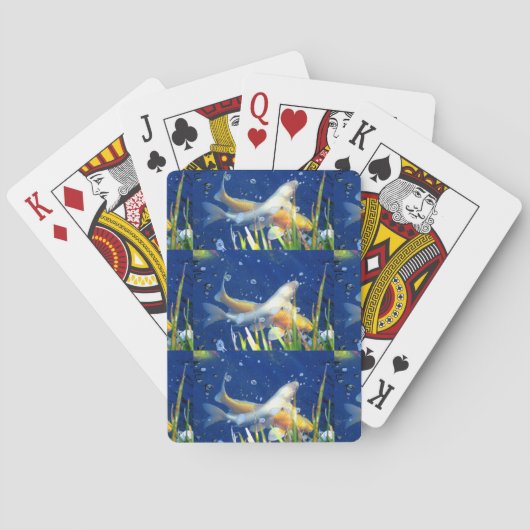 japanese koi cards spielkarten (Rückseite)