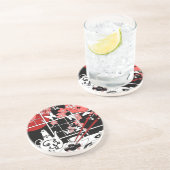 Japanese Küche Sandstein Untersetzer (Seite)