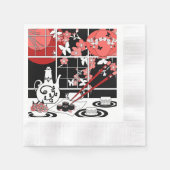 Japanese Küche Serviette (Vorderseite)