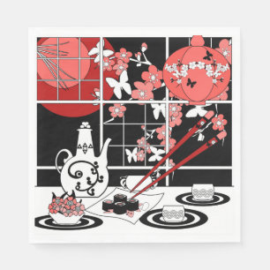 Japanese Küche Serviette