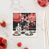 Japanese Küche Serviette (Beispiel)