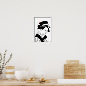 JAPANESE LADY1_POSTER POSTER (Küche)