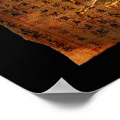 JAPANESE LITERATURE Antique Style Art Poster (Ecke)