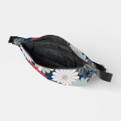 Japanese Luxury Chrysanthemum Elegant Floral Desig Bauchtasche (Offen)