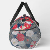 Japanese Luxury Chrysanthemum Elegant Floral Desig Duffle Bag (Rechts)