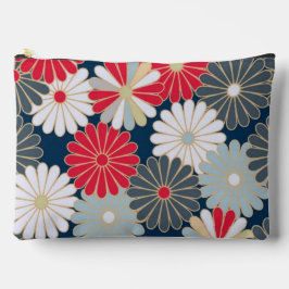 Japanese Luxury Chrysanthemum Elegant Floral Desig Zubehörtasche