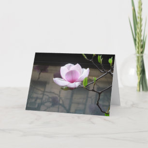 JAPANESE MAGNOLIA NOTE CARD KARTE