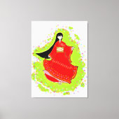 Japanese Maiko Leinwanddruck (Vorderseite)