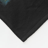 Japanese Monster Kaiju Van Gogh Starry Night Fleecedecke (Ecke)