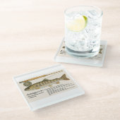 Japanese Native Trout – Amago Glasuntersetzer (Schrägansicht)