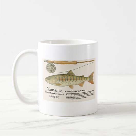 Japanese Native Trout – Yamame Mug Kaffeetasse (Links)