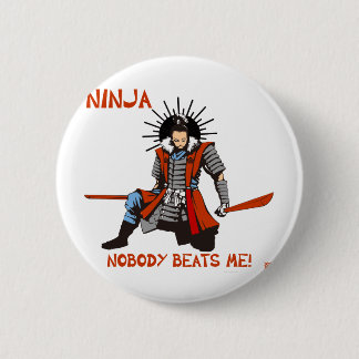 Japanese NINJA　忍者 Button