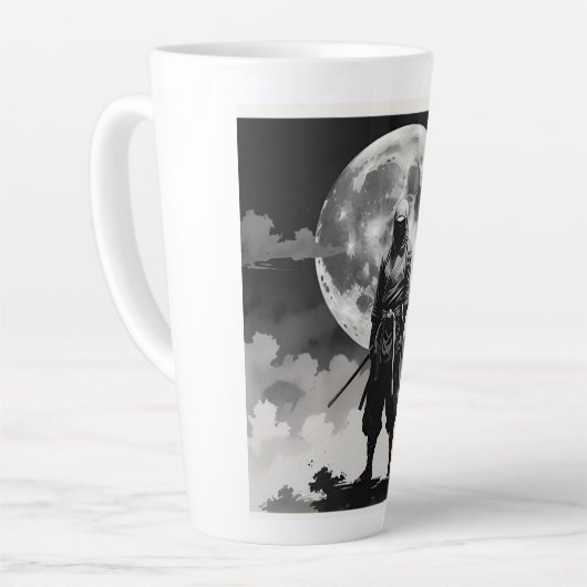 japanese ninja 月夜の忍者 静寂なる守護者 milchtasse (Linke Ecke)