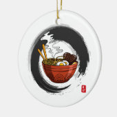 Japanese Noodle Soup Ramen Soba Personalized Keramik Ornament (Links)