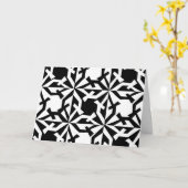 Japanese Notan, Balance and Unity Karte (Gelbe Blume)