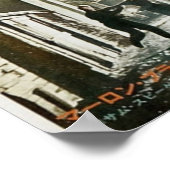 Japanese On The Waterfront Poster (Ecke)