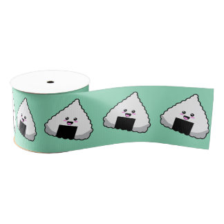 Japanese Onigiri Sushi Cute Kawaii Food Pattern Ripsband