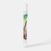 Japanese Otter in Tranquil Waters 040924AREF130 -  iPhone Hülle (Rechte Seite)