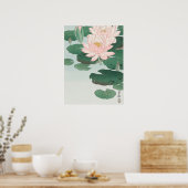 Japanese painting by koson ohara, 小原古邨の日本画 poster (Küche)